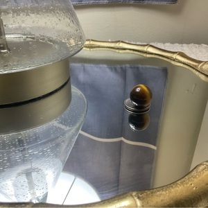 tigers eye mini sphere